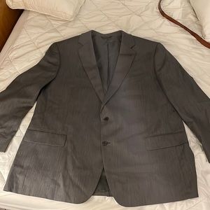 Jos. A. Bank Suit Set in Mid Charcoal, sz 54L coat 49x30 pants